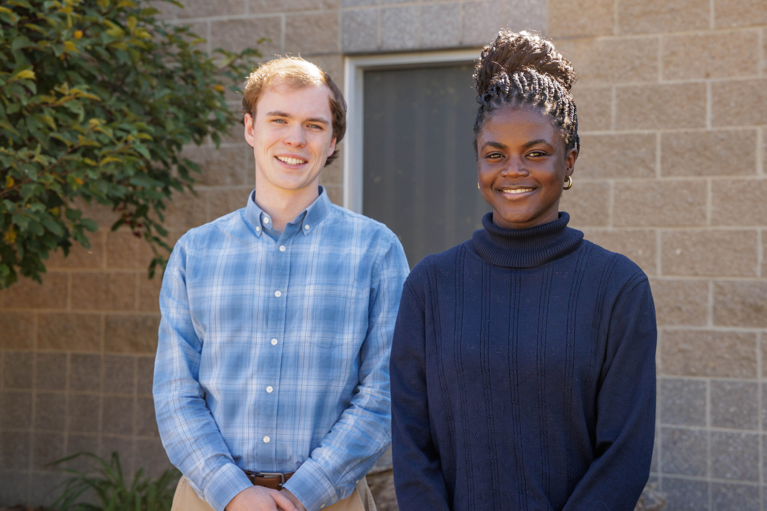 Hayden Kirwan and Wonu Fasasi