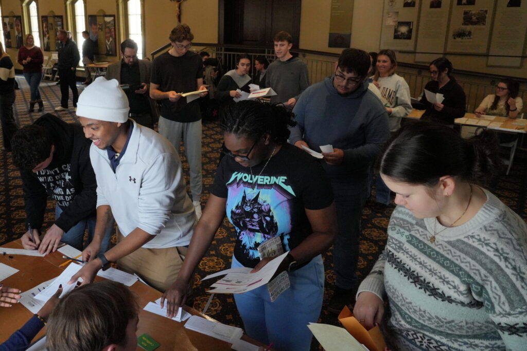 students participate in reentry simulation